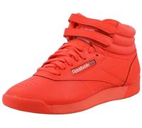Reebok Freestyle Hi High Top Tenis para mujer, Orgfla/Orgfla/Ftww, 37 EU