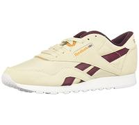 Reebok FW2046 Zapatillas Deportivas Clásicas de Nylon para Mujer, Alabaster/Maroon/Rich Ochre, 37.5