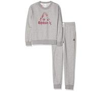 Reebok G Elem Ft TS Conjunto Deportivo, Niñas, Gris (brgrin), S