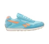 Reebok Girl'S Glide Low Sneaker, Digital Blue Sunkissed Orange Chalk, 34.5 EU