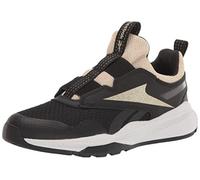 Reebok Girls XT Sprinter Slip On Running Shoe, Black/Gold Metallic, 5 Little Kid