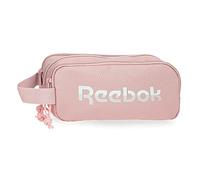 Reebok Glen Estuche Triple Rosa 22x10x9 cms Poliéster