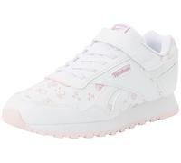Reebok Glide Elastic Lace & Top Strap - Zapatillas Deportivas, Color Blanco/frosteberry/DustyRose, Talla 31,5 EU, White Frostedberry DustyRose, 31.5 EU