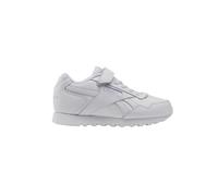 Reebok Glide Elastic & Top Strap, Sneaker, White/White/Gum, 32.5 EU