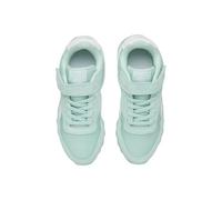 Reebok Glide Low Elastic & Top Strap Sneaker, GLITCHAQUA/GLITCHAQUA/White, Talla 33 EU, Glitchaqua Glitchaqua White, 33 EU