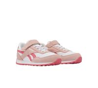 Reebok Glide Low Elastic & Top Strap, Zapatillas, FTWRWHITE/SUBTLEPINK/PASSIONPINK, 32 EU