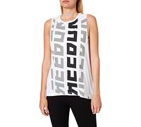 Reebok GS Foundations Mus Camiseta, Mujer, Blanco, S
