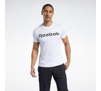 Reebok Camiseta funcional negro / blanco, Talla XXL