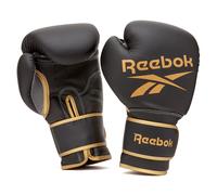 Reebok Guantes de Boxeo Principiante - Dorado/Negro 12 oz