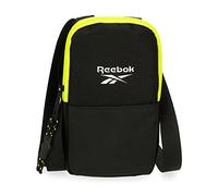 Reebok Hamilton Portamovil Bandolera Negro 10,5x18x2 cms Poliéster