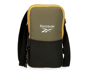 Reebok Hamilton Portamovil Bandolera Verde 10,5x18x2 cms Poliéster