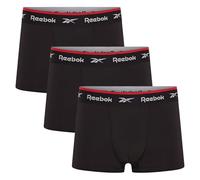 Reebok Redgrave, Bañador para Hombre, (Pack de 3), Negro, S