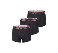 Reebok Redgrave, Bañador para Hombre, (Pack de 3), Negro, XL