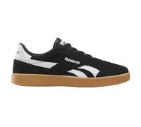 Reebok Hombres Smash Edge Negro Blanco Gum, Negro y Blanco (Black White Gum), 35 EU