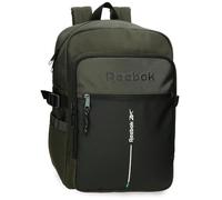 Reebok Houston Mochila para portátil 15,6" Verde 28x40x16 cms Poliéster by Joumma Bags