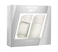 Reebok Iconic Statement White Perfumes de Mujer y Hombre Estuche 2 Piezas