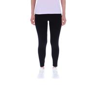Reebok - ID Leggings de algodón para mujer con logotipo pequeño, Black, Tamaño: 2XL