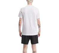 Reebok Identity Big Logo tee Camiseta, Blanco/Cian Intenso, L para Hombre