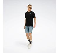 Reebok Identity Left Chest Logo Camiseta, Hombre, Black, L
