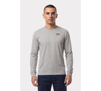 Reebok Identity Smal Medium Grey Heather/vector Red Talla: M | Manga Larga Outlet | Hombre | Gris