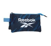 Reebok Jhon Estuche Triple Azul 22x12x5 cms Poliéster by Joumma Bags