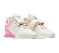 Reebok Legacy Lifter III, Zapatillas Mujer, Chalk Golden Haze Atomic Pink, 38 EU