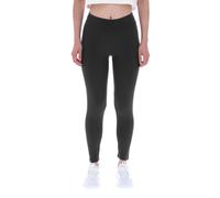 Reebok - Leggings de algodón con logo de identidad, Black, Tamaño: M