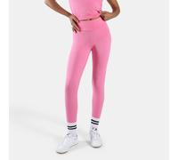 Reebok - Leggings de mujer Brie con logotipo pequeño, Playful Pink, Tamaño: S