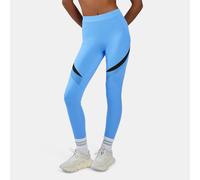 Reebok - Leggings de mujer Lux de talle alto con bloques de color, Peri Blue/Black, Tamaño: 2XL