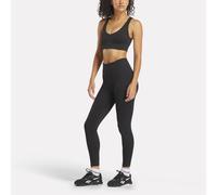 Reebok - Leggings de tiro alto para mujer Lux, Black, Tamaño: XS