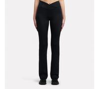 Reebok - Leggings ID Train de Corte Botín y Cintura Alta , Black, Tamaño: M