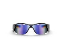 Reebok Lentes de sol inteligentes alimentados por Lucyd | Lente polarizada de espejo rojo | Gafas deportivas Bluetooth de alta fidelidad, espejo violeta, Standart