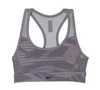 Reebok LM Lux Racer Bra AOP Sujetador Deportivo, Mujer, Gragry, XL