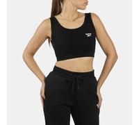 Reebok Luna Scoop Neck Small Logo Bra Top Corsé Mujer