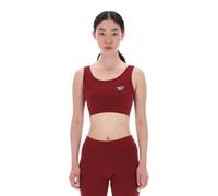 Reebok Luna Scoop Neck Small Logo Bra Top Corsé Mujer