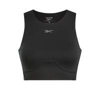Reebok Lux Contour Crop Camiseta, Black, S para Mujer