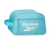 Reebok Madison Neceser Dos Compartimentos Adaptable Azul 26x16x12 cm Poliéster by Joumma Bags