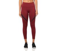 Reebok Mallas Id Train Colorblock para mujer, Granate rico., X-Small