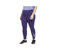 Reebok mallas largas Lux Vector - Talla grande vêtement running femme déstockage 2X/S Violet