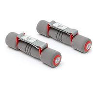 Mancuernas Reebok Softgrip Gris/Rojo 1kg