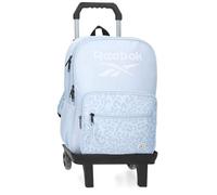 Reebok Maura Mochila Escolar con Carro Azul 30x40x12 cms Poliéster 14,4L by Joumma Bags