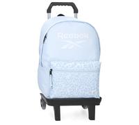 Reebok Maura Mochila para Portátil con Carro Portátil 15,6 Pulgadas Azul 31x44x15 cms Poliéster 21,26L by Joumma Bags