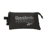 Reebok Melbourne Estuche Triple Negro 22x12x5 cms Poliéster by Joumma Bags