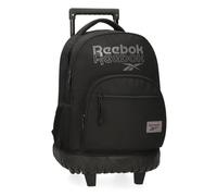 Reebok Melbourne Mochila Escolar, Negro, 32x43x21 cms