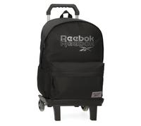 Reebok Melbourne Mochila para Portátil con Carro Portátil 15,6 Pulgadas Negro 31x44x15 cms Poliéster by Joumma Bags