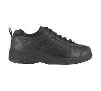 Reebok Mens Black Leather Street Sport Jogger Oxford Jorie Soft Toe