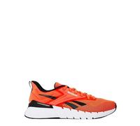 Reebok Mens Nano Gym Shoes Adults Training, Digital Coral Black White, 40.5 EU
