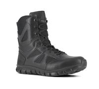 Reebok Men's Rb8805 Mens Sublite Cushion Soft Toe 8'' Tactical Boot With Side Zipper BlackMilitary & Tactical'