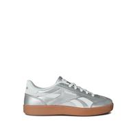 Reebok Mens Smash Edge S Black White Gum Trainers, Silvermetallic White Gum1, 45.5 EU