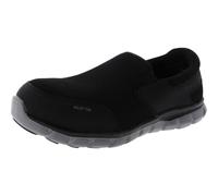 Reebok Mens Sublite Cushion Work Safety Toe Athletic Slip-on Work & Safety Shoe, Black, 8.5 US